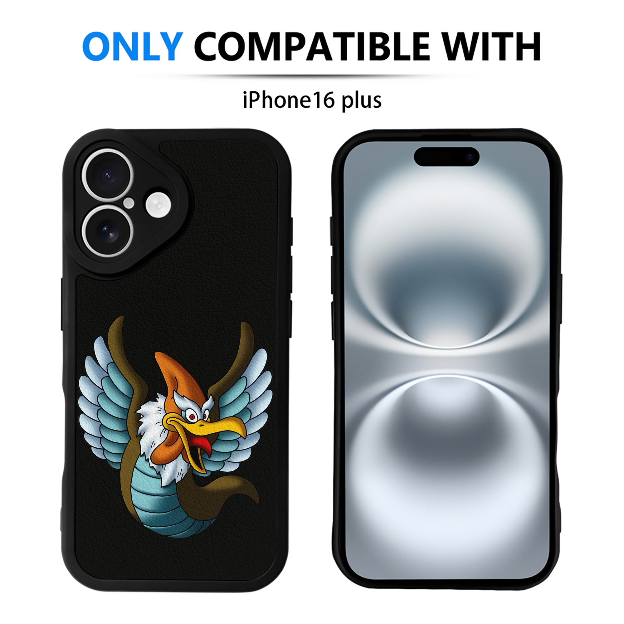 （画像用） ドラゴンクエスト Doragon Kuesuto Dragon Quest 【iPhone 16シリーズ対応】シリコンスマホケース（レザー調） 材質：シリコン